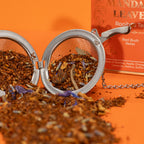 Frunze de Rooibos roșu și flori uscate de lavandă organică pentru relaxare pe oradeceai.ro